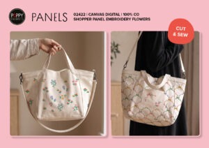 02422 Panel Instructions - Reversible Shopper